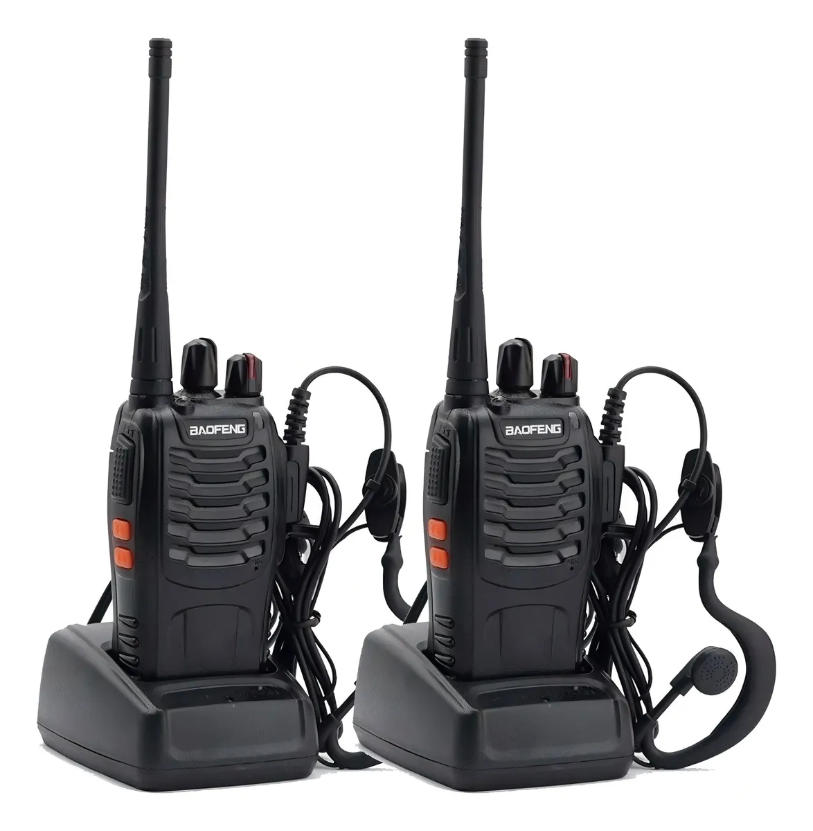 Kit X 2 Handy Baofeng Radio Walkie Talkie
