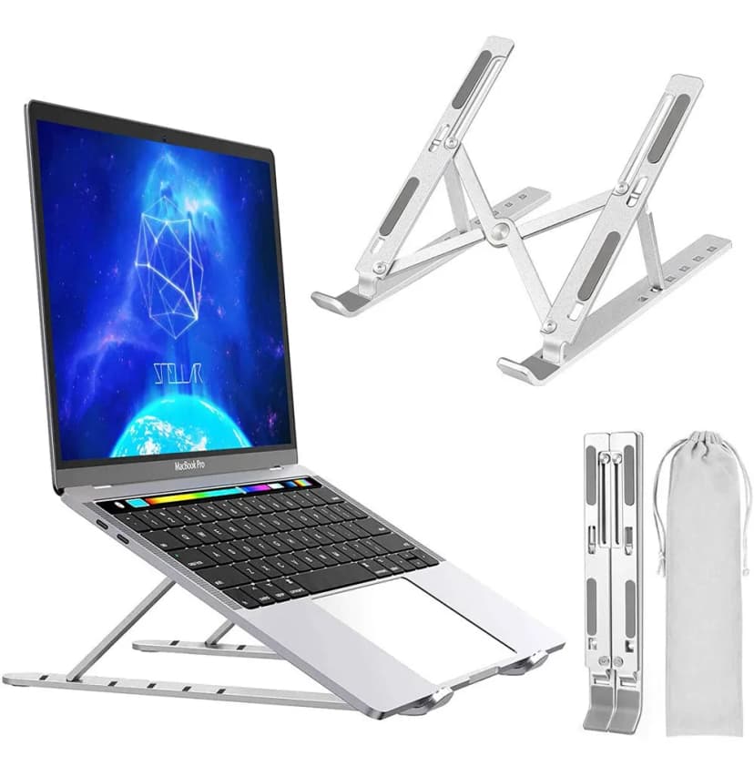 Soporte Base Para Notebook Ergonomico Regulable Plegable