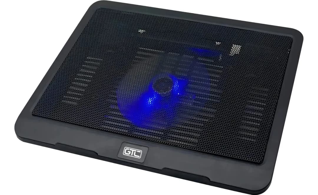 Base Cooler Para Notebook Con Luz Hasta 17 Pulgadas Gtc-013