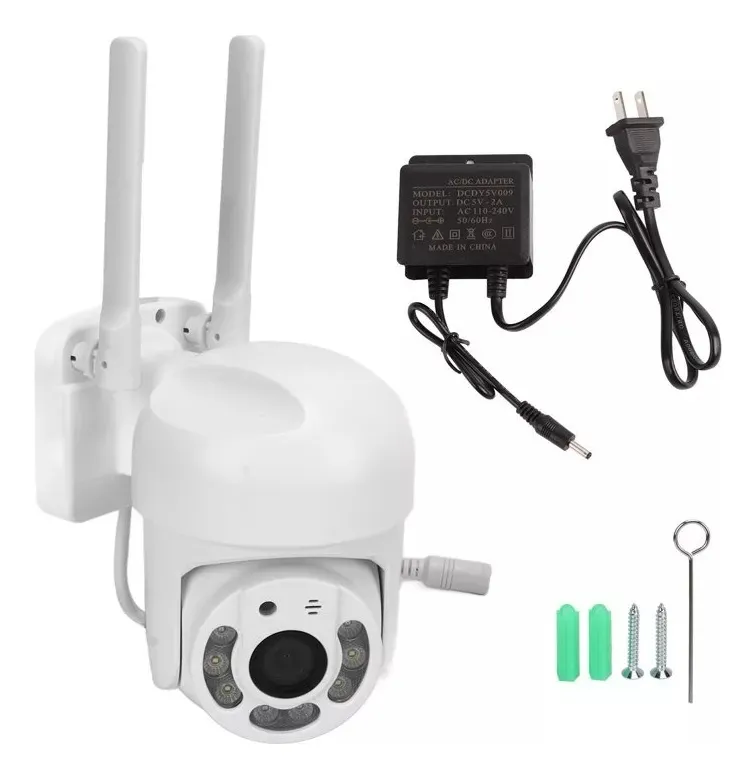 Hytoshy HT 360 Camara Domo 360° Hd Color Blanco Icsee