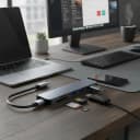 Hub Adaptador USB-C 6 en 1 Dianzi HDMI 2x USB 3.0 SD TF 4