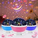 Velador Lampara Luz De Noche Proyector De Estrellas Infantil 3