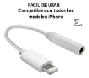 Adaptador iPhone Lightning a Auxiliar Plug 3.5mm de Audio Directo 3