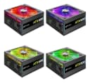 Fuente Alimentacion Pc Atx 600w Luces Led Noga Atx-600 Rgb 3