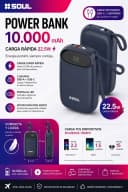 Cargador Portátil Power Bank Soul 10000mah Carga Rápida 4