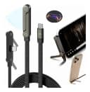 Cable USB-C a USB-C de 240W con Soporte Plegable y Carga Rápida 1