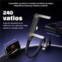 Cable USB-C a USB-C de 240W con Soporte Plegable y Carga Rápida 6
