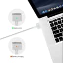 Cargador Notebook Macbook Air Pro 85W Magsafe 2 Color Blanco Original Apple 3